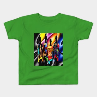 Kids In Colors Kids T-Shirt